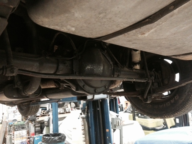 Rear sway bar