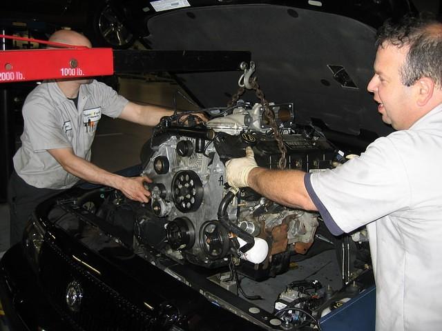 Removal of Engine Continues