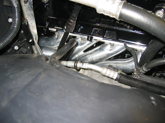 Top View of Custom Header made by Buster at Grand Muffler