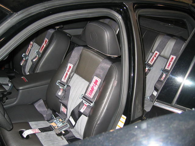 Five-point Harnesses - On all Four Seats