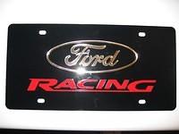 Ford Racing License Plate